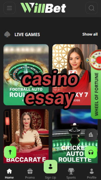 Casino Essay - Casino Writing Guide-7livecasino.ydblkf.net